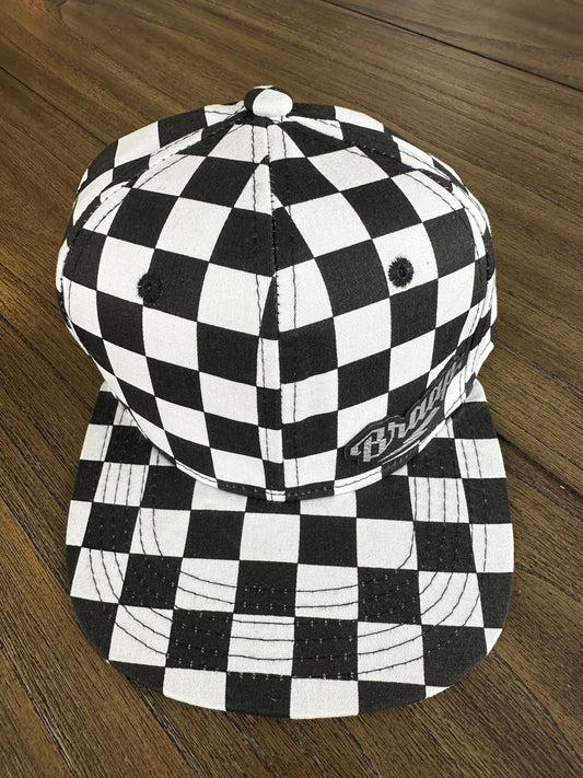 Youth BRAAP! Checkered Hat