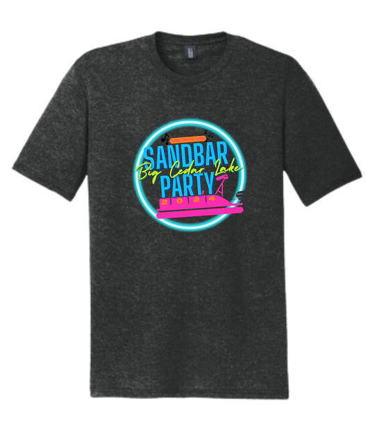 Sandbar Party Tee - Black Frost