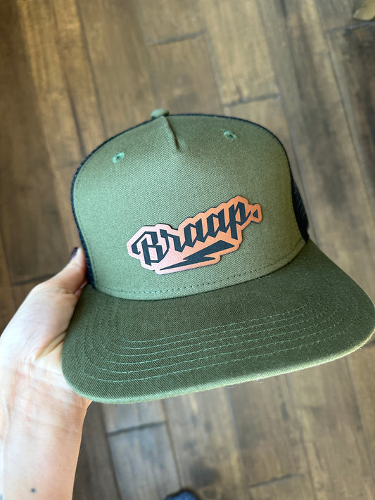 Adult BRAAP! 5 panel Snapback Hat