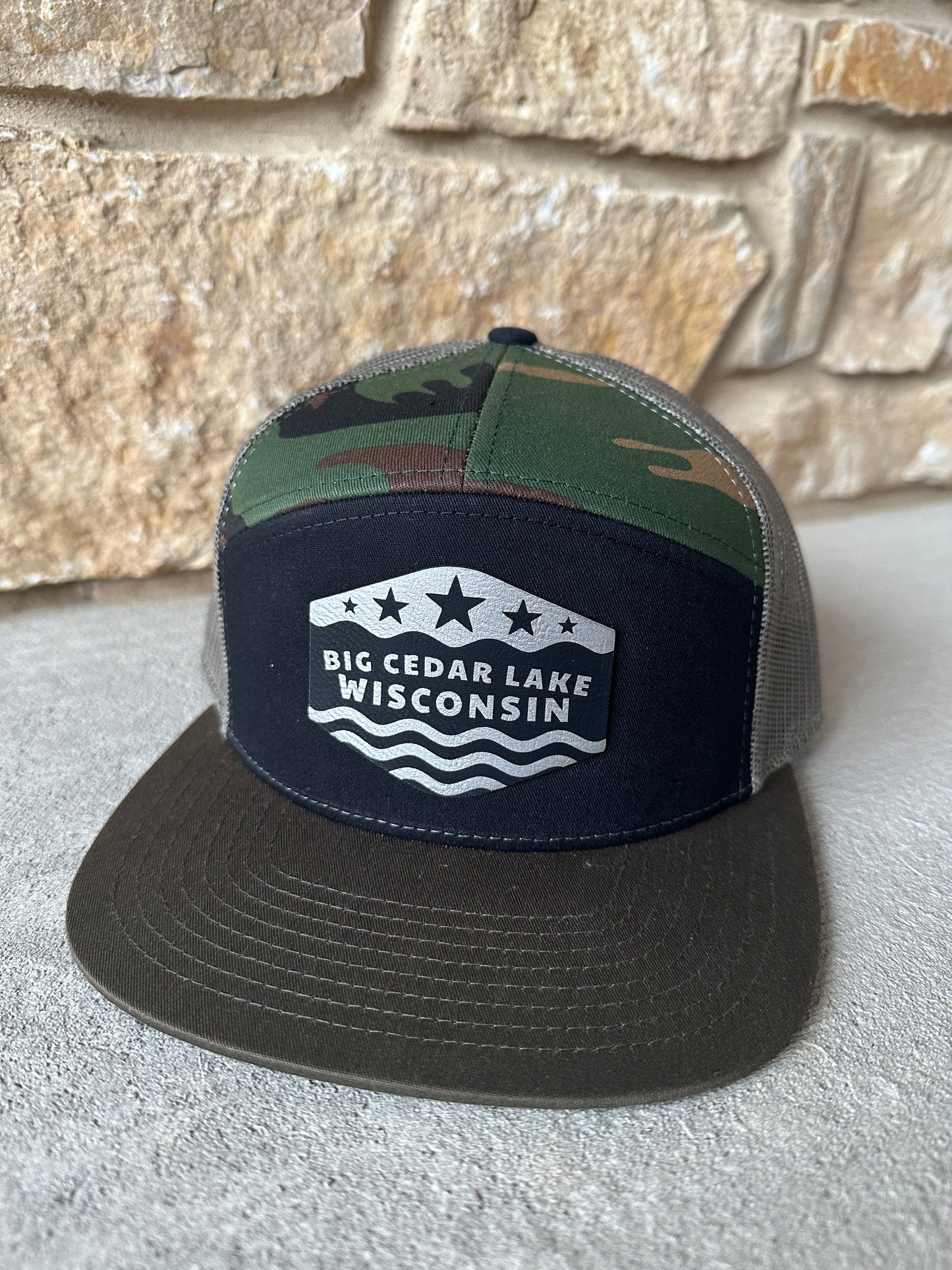 The Star Spangled BCL 7 Panel Trucker