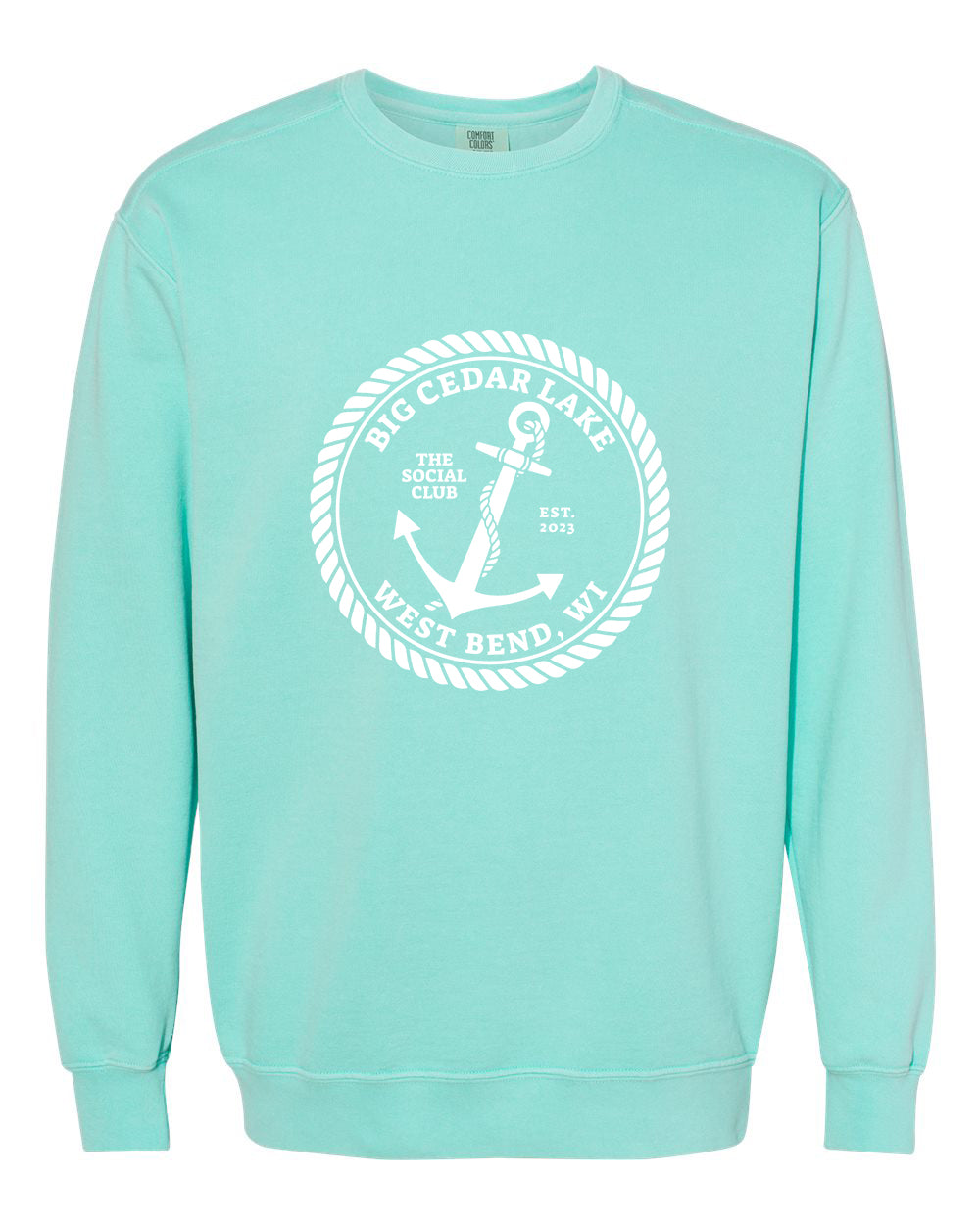 Chalky Mint with White Logo